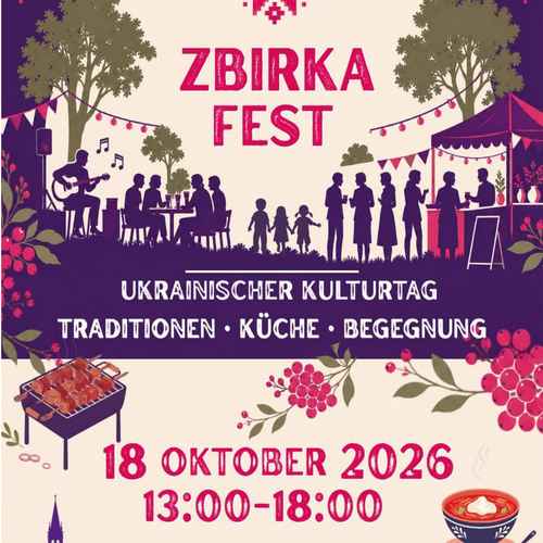 Ukrainischer Kulturtag - Zbirka Fest am 18.10.2026