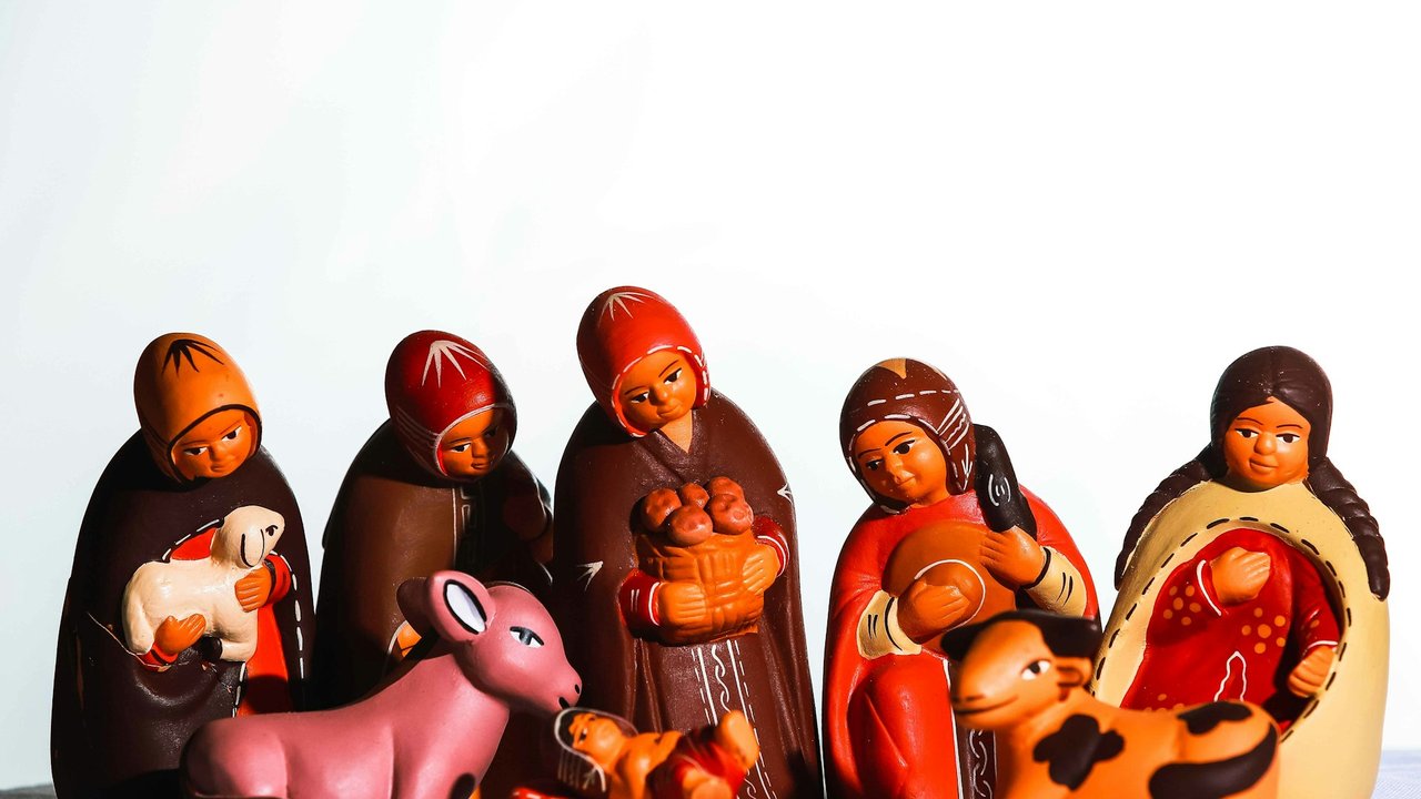 Holzkrippenfiguren